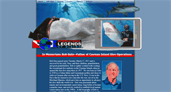 Desktop Screenshot of internationallegendsofdiving.com